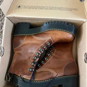 Dr. Martens Brown Leona Boots